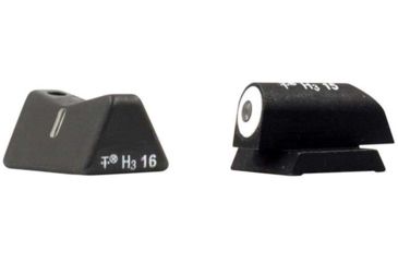 Image of XS Sight Systems DXT Big Dot Pistol Tritium Night Sight, Colt Enhanced Officers ACP 3.5in, Matte Black, Standard, NE-0009S-5