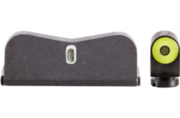 Image of XS Sight Systems DXT2 Big Dot Pistol Tritium Night Sight, S&amp;W M&amp;P 380 Shield EZ, Yellow, Standard, SW-0031S-5Y