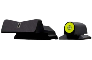 Image of XS Sight Systems DXT2 Big Dot Sight, Yellow, Springfield 1911A1 Loaded/TRP/Operator/Novak Rear, SP-0008S-5Y