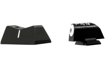 Image of XS Sight Systems DXW Big Dot Pistol Tritium Night Sight, Bersa BP9CC, Matte Black, Standard, BS-0001S-3