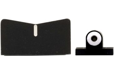 Image of XS Sight Systems DXW Big Dot Pistol Tritium Night Sight, Colt 1911 Enhanced, All Barrel Lengths, BCMS Cut, Matte Black, Standard, NE-0014A-3