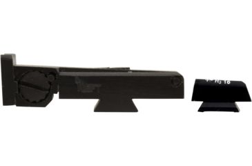 Image of XS Sight Systems DXW Big Dot Pistol Tritium Night Sight, Kimber 1911 Target, Matte Black, Standard, KB-0004A-3