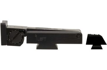 Image of XS Sight Systems DXW Big Dot Pistol Tritium Night Sight, Para Ordnance Adjustable Rear, Matte Black, Standard, PO-0002A-3