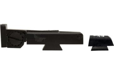 Image of XS Sight Systems DXW Big Dot Pistol Tritium Night Sight, Ruger 1911 Target, Matte Black, Standard, RP-0012A-3
