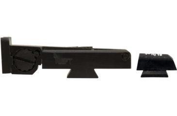 Image of XS Sight Systems DXW Big Dot Pistol Tritium Night Sight, SIG Max Michel 1911, Matte Black, Standard, SI-0011A-3