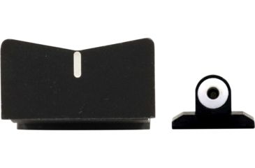 Image of XS Sight Systems DXW Big Dot Pistol Tritium Night Sight, SIG Max Michel 1911, Matte Black, Standard, SI-0011A-3