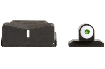 Image of XS Sight Systems DXW Big Dot Pistol Tritium Night Sight, Springfield Champion and Compact, Novak Rear, Matte Black, Standard, SP-0003S-3