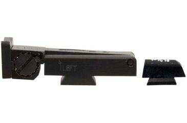 Image of XS Sight Systems DXW Big Dot Pistol Tritium Night Sight, Springfield Trophy Match and Range Officer, LPA, Matte Black, Standard, SP-0005A-3