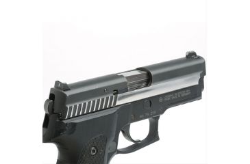 Image of XS Sight Systems DXW Standard Dot for Sig P225, P226, P228, P229, P320, Springfield XD, XDm &amp; XDs, Tritium Front, White Stripe Rear SI-0002S-4