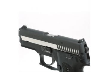 Image of XS Sight Systems DXW Standard Dot for Sig P225, P226, P228, P229, P320, Springfield XD, XDm &amp; XDs, Tritium Front, White Stripe Rear SI-0002S-4