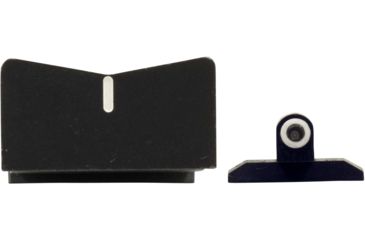Image of XS Sight Systems DXW Standard Dot Pistol Tritium Night Sight, Para Ordnance Adjustable Rear, Matte Black, Standard, PO-0002A-4
