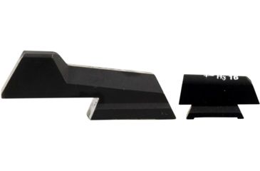 Image of XS Sight Systems DXW Standard Dot Pistol Tritium Night Sight, Sig 1911 RCS, Matte Black, Standard, SI-0008S-4