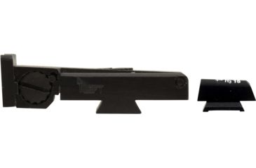 Image of XS Sight Systems DXW Standard Dot Pistol Tritium Night Sight, SIG Max Michel 1911, Matte Black, Standard, SI-0011A-4