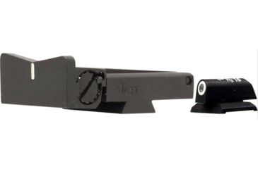 Image of XS Sight Systems DXW Standard Dot Pistol Tritium Night Sight, Springfield Trophy Match &amp; Range Officer, LPA, Matte Black, Standard, SP-0005A-4