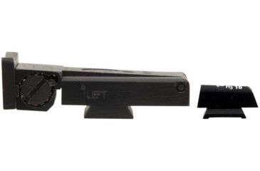 Image of XS Sight Systems DXW Standard Dot Pistol Tritium Night Sight, Springfield Trophy Match &amp; Range Officer, LPA, Matte Black, Standard, SP-0005A-4