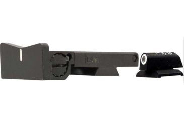 Image of XS Sight Systems DXW Standard Dot Pistol Tritium Night Sight, STI Pistol Tritium Nights BoMar Adjustable, Matte Black, Standard, ST-0005A-4