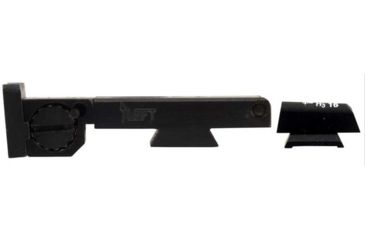 Image of XS Sight Systems DXW Standard Dot Pistol Tritium Night Sight, STI Pistol Tritium Nights BoMar Adjustable, Matte Black, Standard, ST-0005A-4