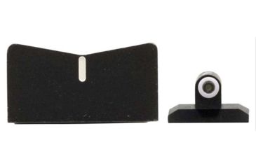 Image of XS Sight Systems DXW Standard Dot Pistol Tritium Night Sight, STI Pistol Tritium Nights BoMar Adjustable, Matte Black, Standard, ST-0005A-4