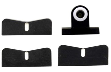 Image of XS Sight Systems DXW Standard Dot Shotgun Sights, Rem/Benelli Vent Rib, Matte Black, Standard, SG-3001-4