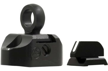 Image of XS Sight Systems Ghost Rifle Scope Ring WS, Remington 700 Muzzle Loader, .340 Ramp, Matte Black, Standard, RE-0002-5