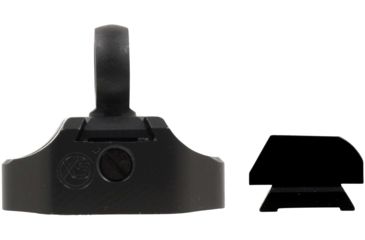 Image of XS Sight Systems Ghost Rifle Scope Ring WS, Remington 700 Muzzle Loader, .340 Ramp, Matte Black, Standard, RE-0002-5