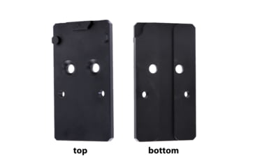 Image of XS Sight Systems Optic Mount, Fits GLOCK 19 MOS, Converts MOS Footprint to Aimpoint ACRO, Nitride Finish, Black