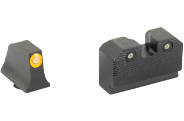 Image of XS Sight Systems R3D 2.0 Night Sight, Glock Optic/Supp 17,19,22-24,26,27,31-36,38, Orange, GL-R204P-6N