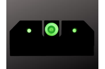 Image of XS Sight Systems R3D 2.0 Night Sight, Glock Optic/Supp 43X &amp; 48, Green, GL-R206P-6G