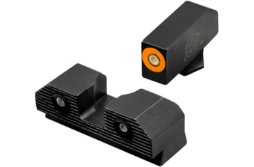 Image of XS Sight Systems R3D 2.0 Night Sight, Glock STD. HT. 17,19,22-24,26,27,31-36,38, Orange, GL-R201P-6N