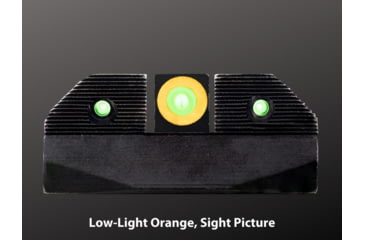 Image of XS Sight Systems R3D 2.0 Night Sight, HK Optic/Supp VP9 OR, Orange, HK-R202P-6N