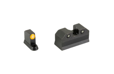 Image of XS Sights R3D, 2.0, Suppressor Height Tritium Night Sight, For CZ P10, Orange Front Outline, Orange Tritium Front/Rear, CZ-R201S-6N