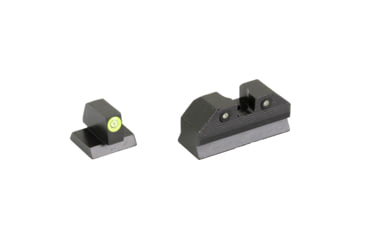 Image of XS Sights R3D, 2.0, Standard Height Tritium Night Sight, For Desert Eagle (.44 Mag/.50AE), Green Front Outline, Green Tritium Front/Rear, MR-R201S-6G