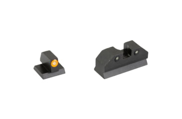 Image of XS Sights R3D, 2.0, Standard Height Tritium Night Sight, For Desert Eagle (.44 Mag/.50AE), Orange Front Outline, Green Tritium Front/Rear, MR-R201S-6N