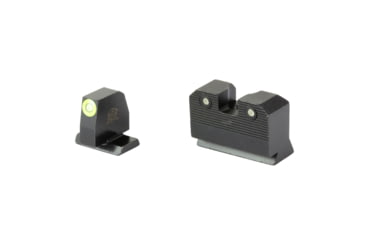 Image of XS Sights R3D 2.0, Suppressor Height Tritium Night Sight, For S&amp;W M&amp;P OR Full Size &amp; Compact, Green Front Outline, Green Tritium Front/Rear, SW-R205P-6G