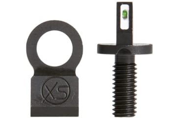 Image of XS Sight Systems Same Plane Rear w/Tritium Stripe Front Rifle Sights, AR Mil-Spec, Matte Black, Standard, AR-0004-8