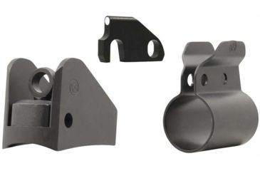 Image of XS Sight Systems Winged Ghost Ring w/Banded Standard Dot White Front Sight, Remington 870,1100,1187, Matte Black, Standard, RE-1003-1