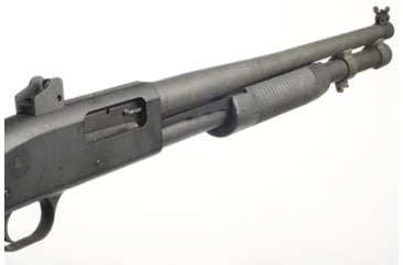 Image of XS Sight Systems Winged Ghost Ring w/Banded Standard Dot Tritium Front Sight, Mossberg 500, 590, Std Bbl, Matte Black, Standard, MB-1002-4