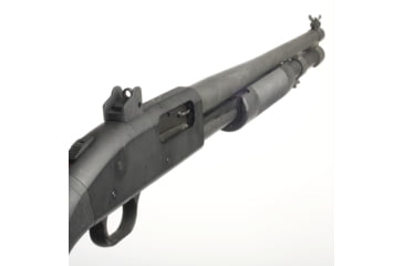 Image of XS Sight Systems Winged Ghost Ring w/Banded Standard Dot Tritium Front Sight, Mossberg 500, 590, Std Bbl, Matte Black, Standard, MB-1002-4