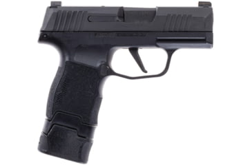 Image of XTech Tactical MTX 365 9mm 3 Round Magazine Extension for 12 Round P365, Black, 3, XTT132-BLK-P365-12RD