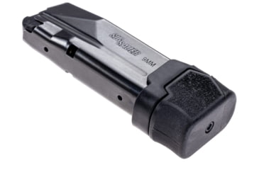 Image of XTech Tactical MTX 365 9mm 3 Round Magazine Extension for 12 Round P365, Black, 3, XTT132-BLK-P365-12RD