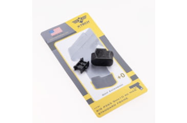 Image of XTech Tactical MTX 365+0 Grip Extension P365 9mm - 2-Pack of Extenders, XTT132-P365-PLUS-0-2PK