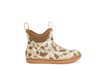 Image of Xtratuf 6 in Ankle Deck Boot - Mens, Basic Duck Camo/Indian Tan/Bison, 10, XMAB-DCAM-CAM-100