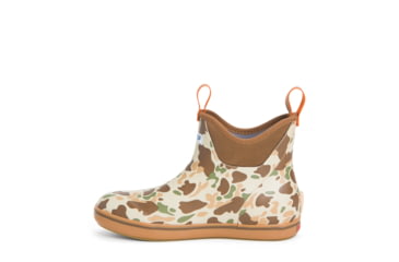 Image of Xtratuf 6 in Ankle Deck Boot - Mens, Basic Duck Camo/Indian Tan/Bison, 10, XMAB-DCAM-CAM-100