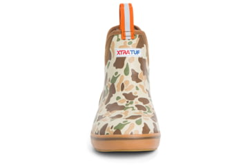 Image of Xtratuf 6 in Ankle Deck Boot - Mens, Basic Duck Camo/Indian Tan/Bison, 10, XMAB-DCAM-CAM-100
