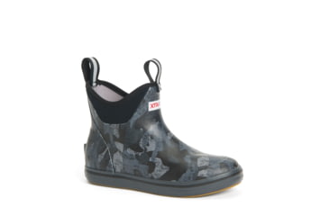 Image of Xtratuf 6 in Ankle Deck Boot - Women's, Black Camo, 7, XWAB-002-CAM-070