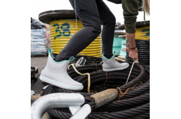 Image of Xtratuf 6 in Buoy Ankle Deck Boot - Womens, Gray, 11, XWAB-102-GRY-110