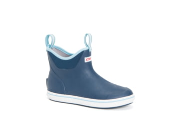 Image of Xtratuf 6 in Ankle Deck Boot - Women's, Navy, 9, XWAB-201-NVY-090