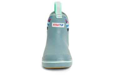 Image of Xtratuf 6 in Buoy Ankle Deck Boot - Womens, Trooper Blue/Beach Glass, 6, XWAB-2BG-BLU-060