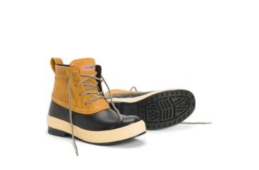 Image of Xtratuf 6in Legacy Lace Boot - Mens, Black/Amber Gold, 12, LLM6-901-TAN-120