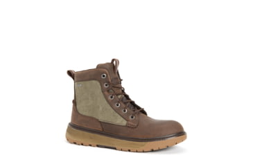 Image of Xtratuf Bristol Bay Leather Canvas Boot - Mens, Brown, 10, XBF-903-BRN-100